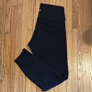 Lululemon Black Leggings 25”